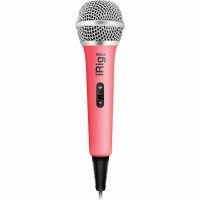 Микрофон IK Multimedia iRig Voice для iOS и Android розовый