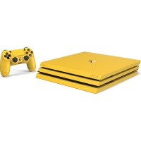 Игровая приставка Sony PlayStation 4 Pro (1ТБ) Custom Edition Жёлтая матовая