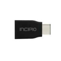 Адаптер Incipio USB-C to USB-A 3.1 Adapter чёрный