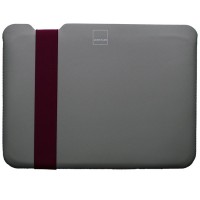 Чехол Acme Made Skinny Sleeve Small StretchShell Neoprene для MacBook Pro 13" с и без Touch Bar (USB-C) / iPad Pro 12.9" серый / фуксия