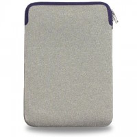 Чехол Cote&Ciel Zippered Sleeve (вертикальный) для MacBook Air 13" серый-синий