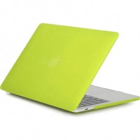 Чехол Crystal Case для MacBook 12" Retina кислотно-жёлтый