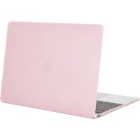 Чехол Crystal Case для MacBook 12" Retina нежно-розовый