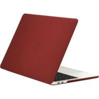 Чехол Crystal Case для MacBook Pro 13" с и без Touch Bar (USB-C) бордовый
