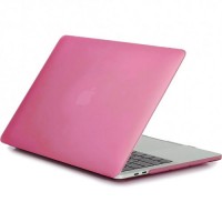 Чехол Crystal Case для MacBook Pro 13" с и без Touch Bar (USB-C) пастельный розовый