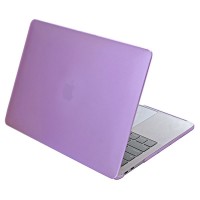 Чехол Crystal Case для MacBook Pro 13" с и без Touch Bar (USB-C) сиреневый