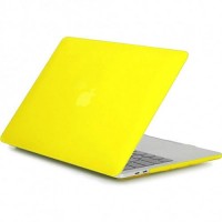 Чехол Crystal Case для MacBook Pro 13" с и без Touch Bar (USB-C) жёлтый