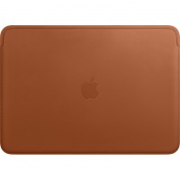 Кожаный чехол Apple Leather Sleeve для MacBook Pro 15" Touch bar (USB-C) золотисто-коричневый Saddle Brown