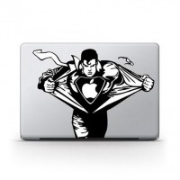 Наклейка на корпус Apple Sticker для MacBook 15" Супермен