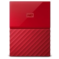 Внешний жесткий диск Western Digital My Passport New 2017 1Тб красный (WDBBEX0010BRD)