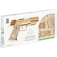 3D-пазл Ugears Пистолет Вольф-01 (70047)