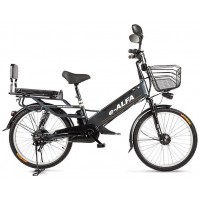 Велогибрид Eltreco e-ALFA GL (Dark Grey)