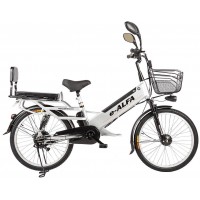 Велогибрид Eltreco e-ALFA GL (Grey)