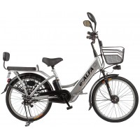 Велогибрид Eltreco e-ALFA (Grey)
