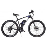 Велогибрид Eltreco Leisger MD5 Basic (Black/Blue)