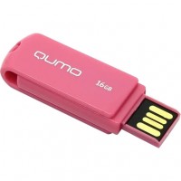 USB-накопитель QUMO 16GB Twist Cerise (QM16GUD-TW)