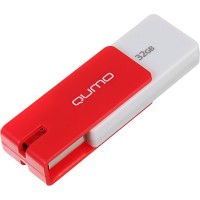 USB-накопитель QUMO 32GB Click Малиновый (QM32GUD-CLK-Crimson)