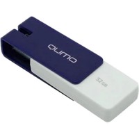 USB-накопитель QUMO 32GB Click Сапфировый (QM32GUD-CLK-Sapphire)