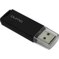 USB-накопитель QUMO 32GB Tropic чёрный (QM32GUD3-TRP-Black)