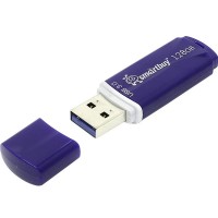 USB-накопитель Smartbuy Crown series 128Гб USB 3.0 Синий (SB128GBCRW-Bl)