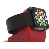 Док-станция Elevation Lab NightStand для Apple Watch красная