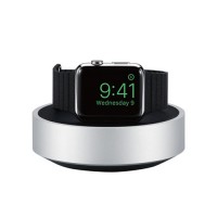 Док-станция Just Mobile HoverDock для Apple Watch алюминий серебристая