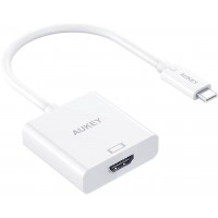 Адаптер Aukey CB-C01 USB-C 3.1 to HDMI (White)