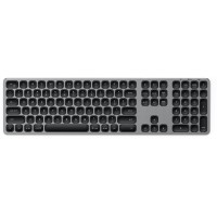 Беспроводная клавиатура Satechi Aluminium Bluetooth (ST-AMBKM-RU) русская раскладка (Space Gray)