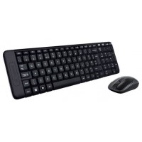 Беспроводные клавиатура и мышь Logitech Wireless Combo MK220 (Black)