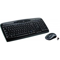 Беспроводные клавиатура и мышь Logitech Wireless Combo MK330 (Black)