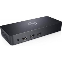 Док-станция Dell USB 3.0 Ultra HD Triple Video Doking Station D3100 (452-BBOT)