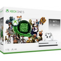 Игровая консоль Xbox One S 1Tb (234-00357) 3m XBL/3m GP (White)