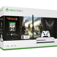 Игровая консоль Xbox One S 1Tb (234-00882) 1m XBL/1m GP/Tom Clancys The Division 2 (White)