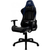 Игровое кресло Aerocool AC100 AIR (Black/Blue)