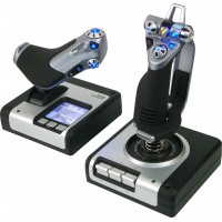 Контроллер для игровых симуляторов Logitech X52 H.O.T.A.S. 945-000006 (Silver/Black)