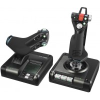 Контроллер для игровых симуляторов Logitech X52 Pro H.O.T.A.S. 945-000003 (Black)
