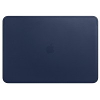Кожаный чехол Apple Leather Sleeve (MRQU2ZM/A) для MacBook Pro 15 (Midnight Blue)
