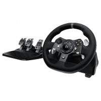 Проводной руль с педалями Logitech Driving Force G920 941-000123 (Black)