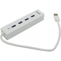 USB-концентратор Orico W8PH4 USB 3.0 (White)