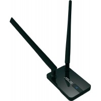 Wi-Fi адаптер Asus USB-N14 Wireless N300 (Black)