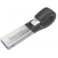 Флеш-накопитель SanDisk iXpand 16Gb USB 3.0/Lightning SDIX30C-016G-GN6NN (Silver)