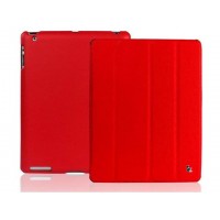 Jison Smart Leather Case - чехол для iPad 2/iPad 3/iPad 4 (Red)