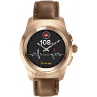 Смарт-часы MyKronoz ZeTime Premium Regular (Gold/Brown)