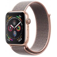 Умные часы Apple Watch Series 4 44 mm with Sport Loop (Gold/Pink Sand)
