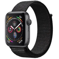Умные часы Apple Watch Series 4 44 mm with Sport Loop (Space Grey/Black)