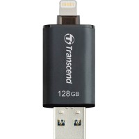 Внешний накопитель Transcend JetDrive Go 300 128Gb USB 3.1/Lightning (TS128GJDG300K) для устройств Apple (Black)