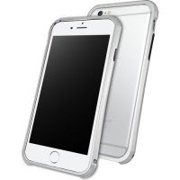 Алюминиевый бампер Draco Design TIGRIS 6 Plus для iPhone 6 / 6s Plus (Astro Silver) серебристый