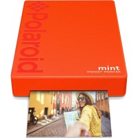 Карманный принтер Polaroid Mint красный