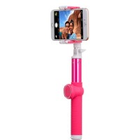 Комплект Momax Selfie Hero 2 в 1 (монопод + трипод) 100 см (KMS7) розовый
