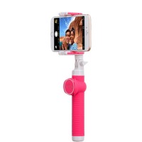 Комплект Momax Selfie Hero 2 в 1 (монопод + трипод) 70 см (KMS6) розовый